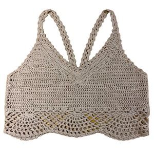Garage Crochet Crop Tank